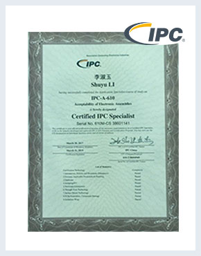 IPC Certificate